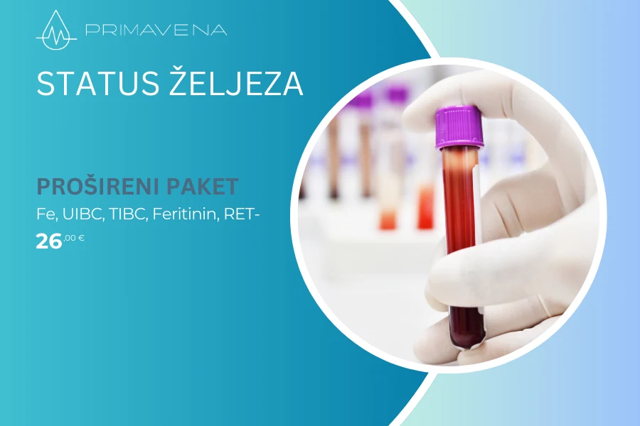 Status željeza / Prošireni paket